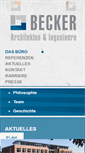 Mobile Screenshot of becker-architekt.com